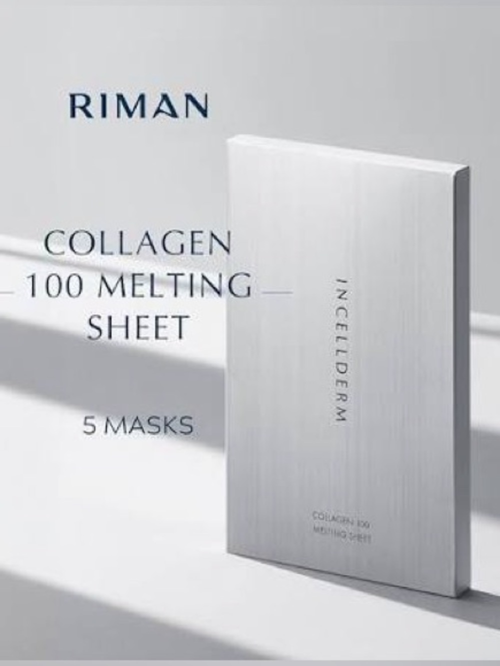 Riman Incellderm Collagen 100 Melting Sheet Facial Collagen Melting Sheet Mask